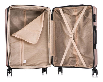 Santino 360° Hardside Dublin Suitcase Black M - AMZV204M