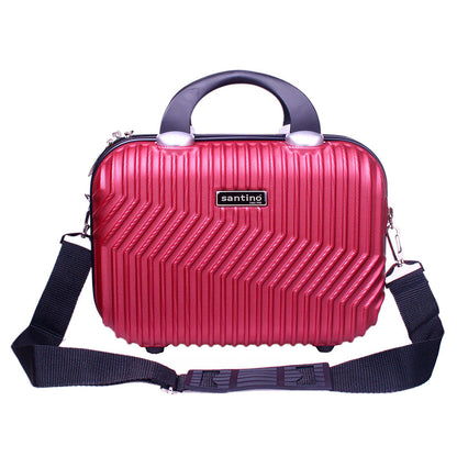 Santino P Geometric Rigid Toiletry Bag ASAF7003P