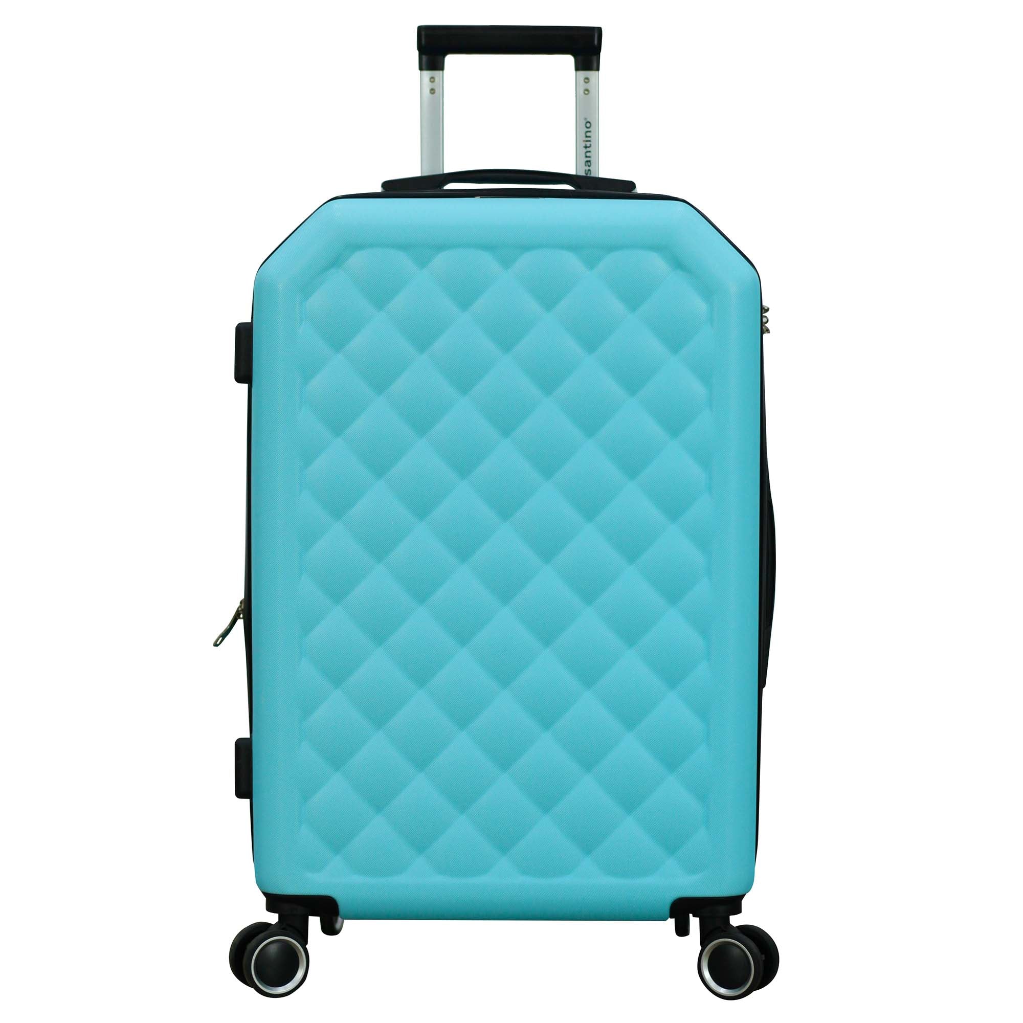 Prague Rigid Suitcase 360° Santino M - ASDV401M Blue
