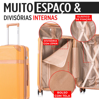 Kabri Rigid 360° Santino G Travel Suitcase - ABEV408G
