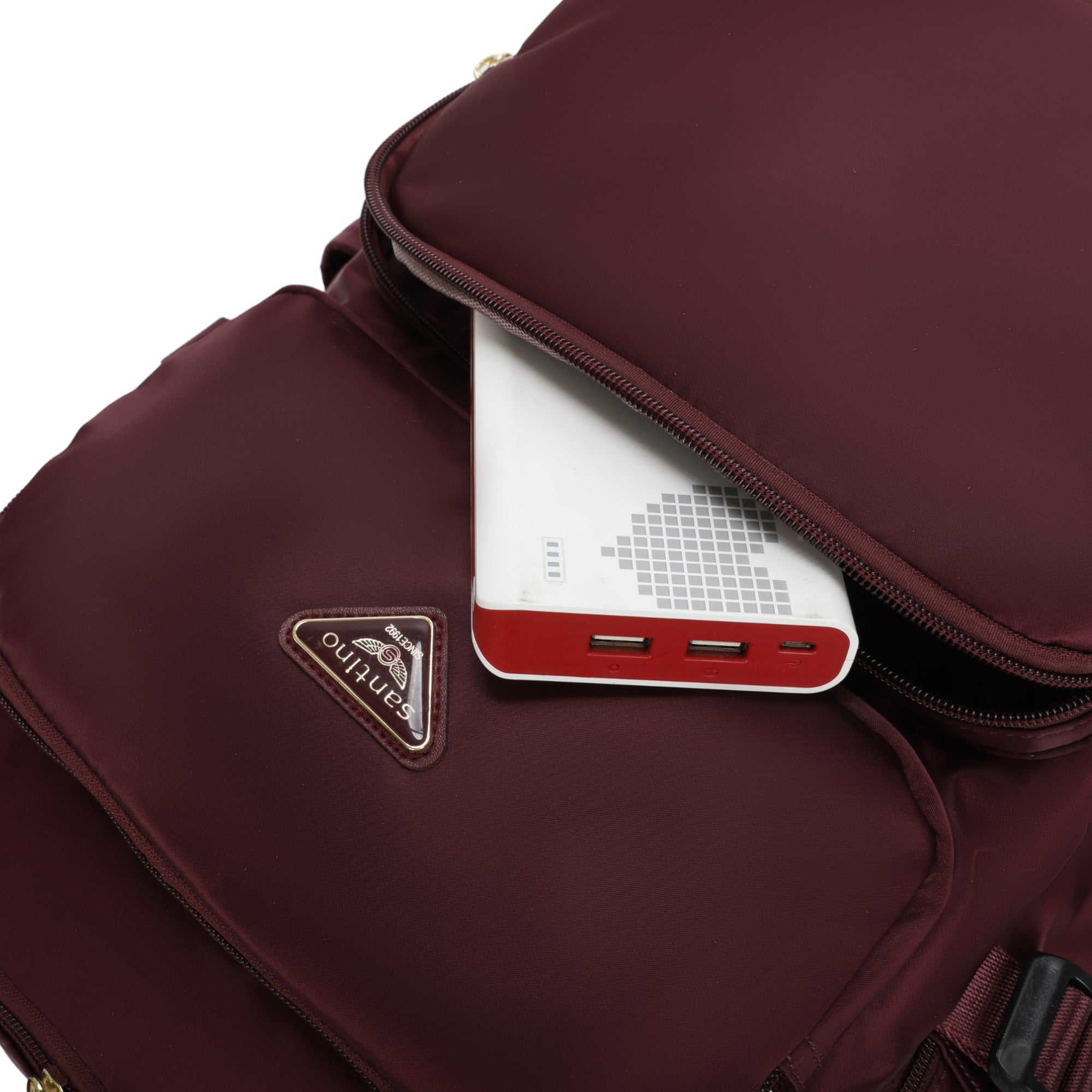 Hazel Santino Backpack Bag - SAB410U08 - Wine