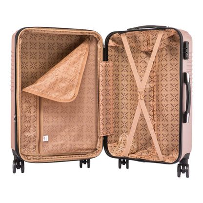 Santino Geometric Rigid 360° Suitcase - ASAV7003M