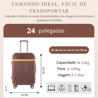 Athena 360° Santino M Rigid Suitcase - ABGV182M