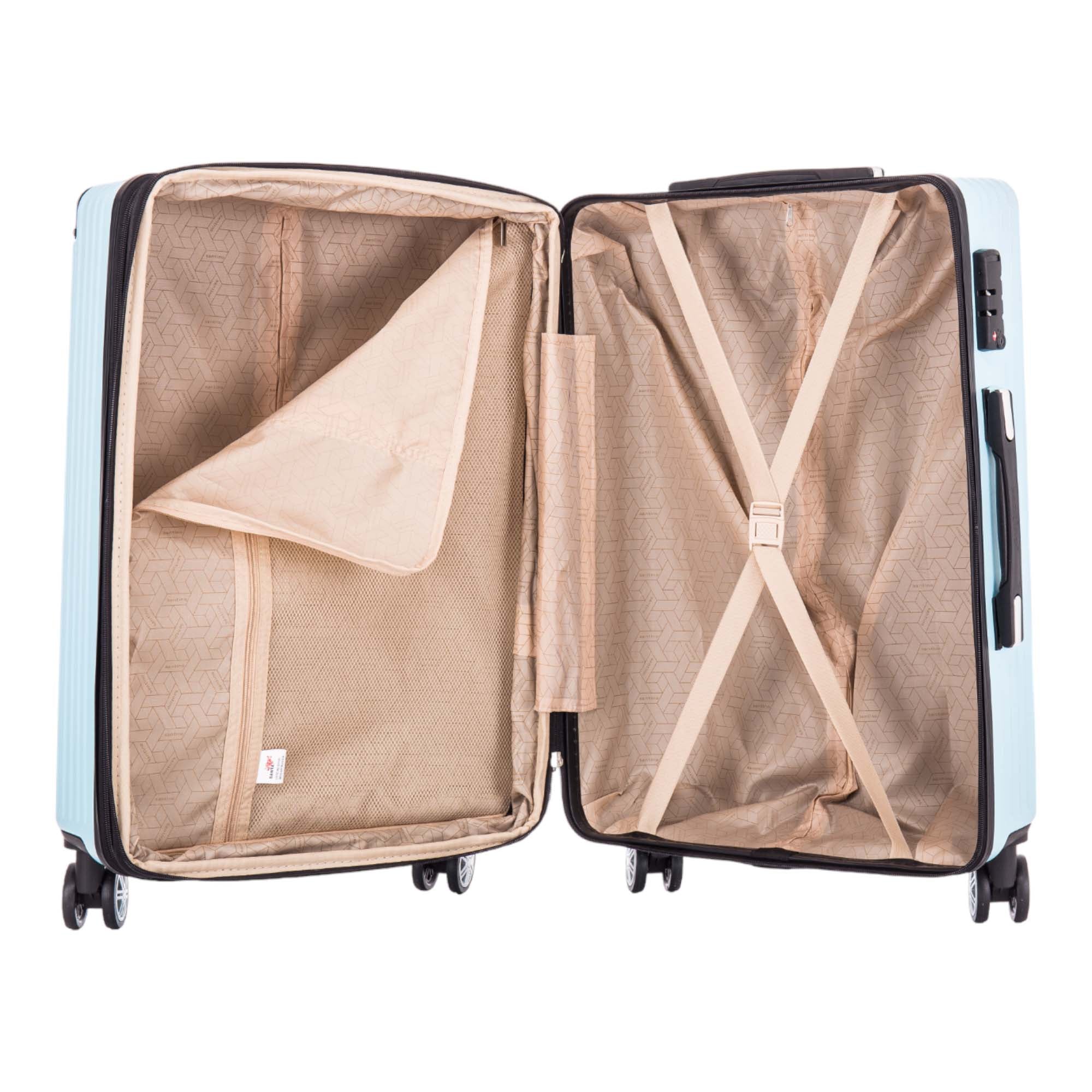 Santino 360° Hardside Dublin Suitcase Black L - AMZV204G