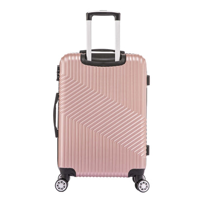 Santino Geometric Rigid 360° Travel Suitcase - ASAV7003G