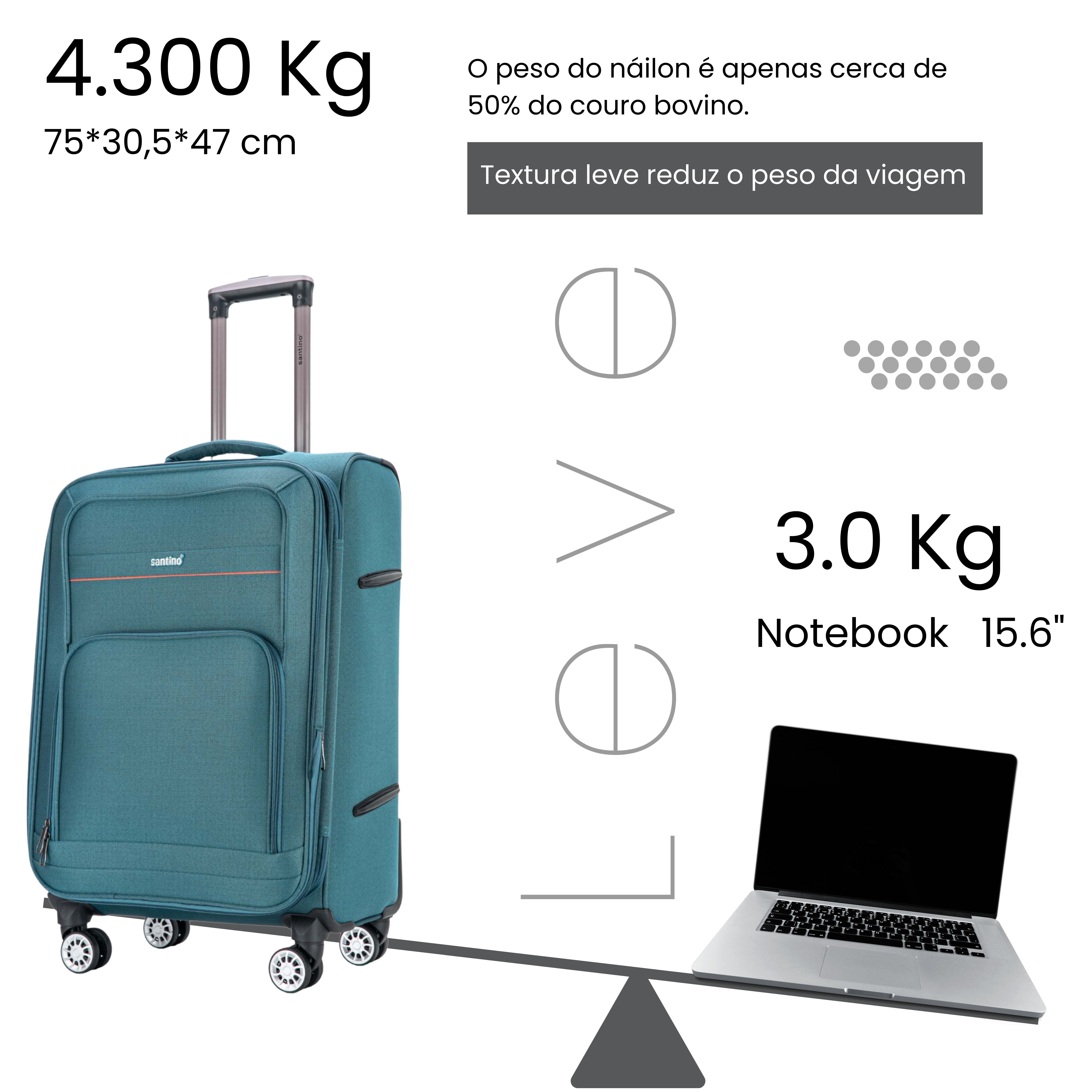 Hanoi Super Light Santino G Travel Suitcase - ALKV401G