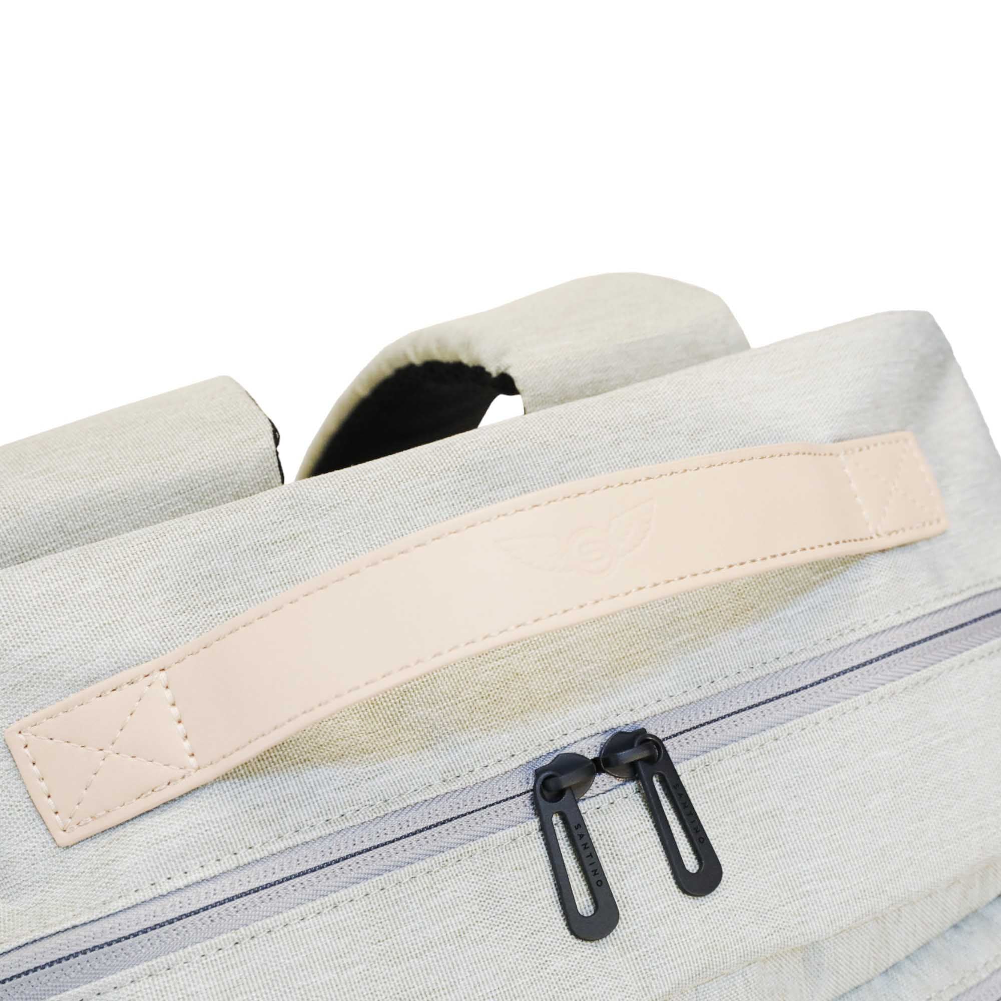 Pop Organizer Notebook Backpack by Santino Polyester Gray