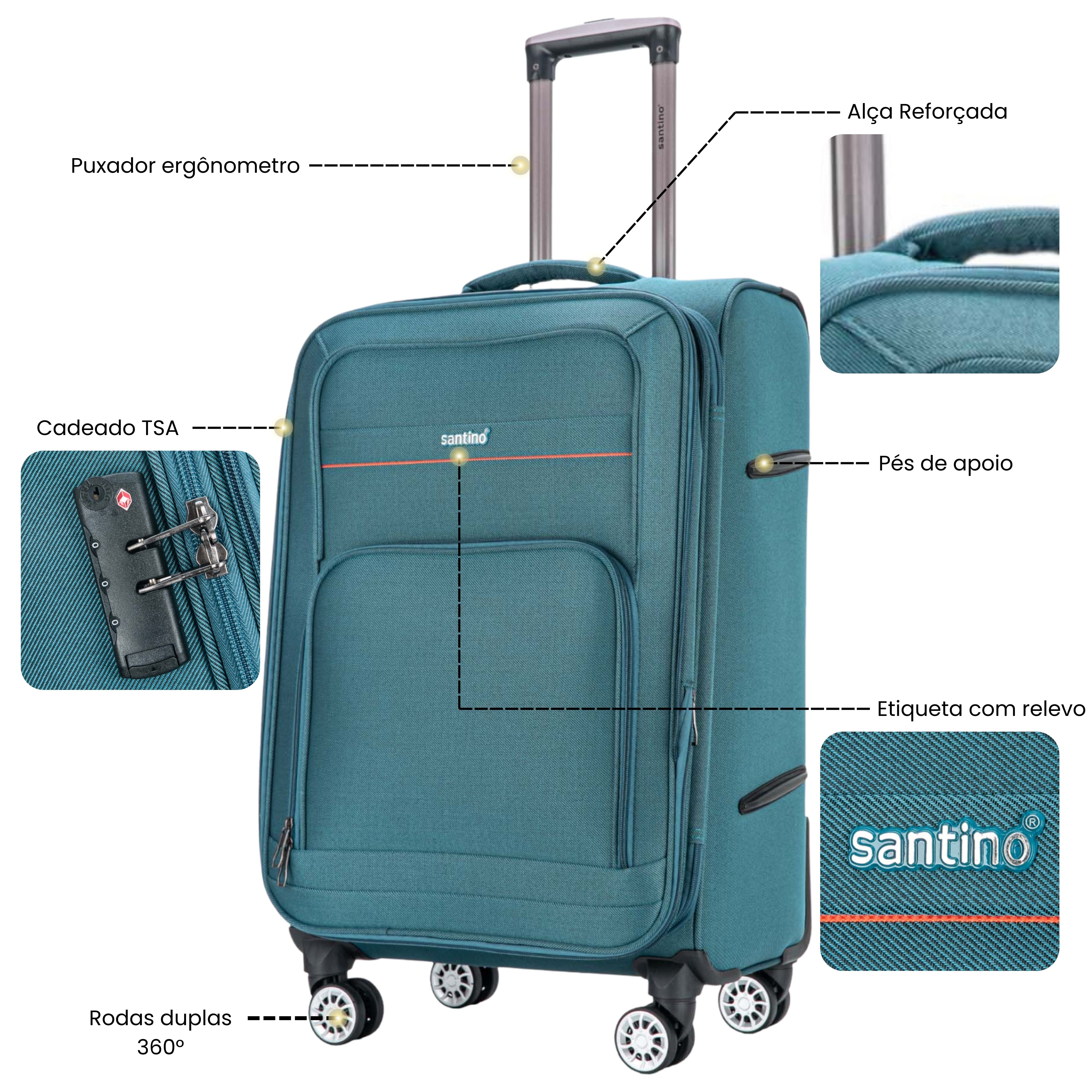 Santino M Super Light Hanoi Travel Bag - ALKV401M