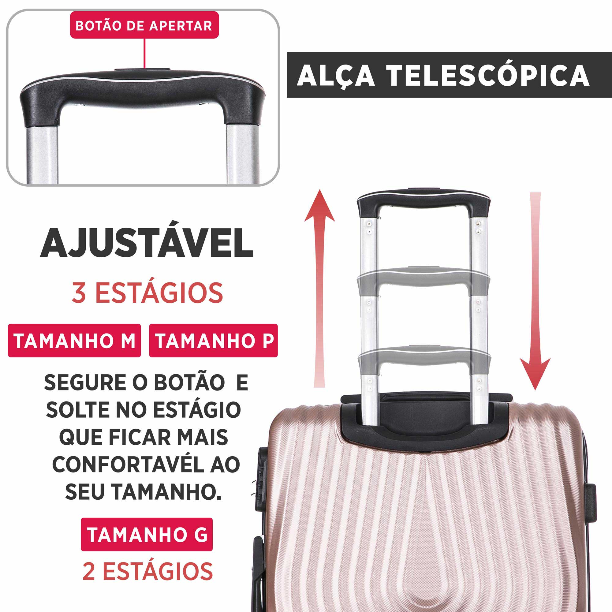 Santino 360° Berlin Hardside Suitcase