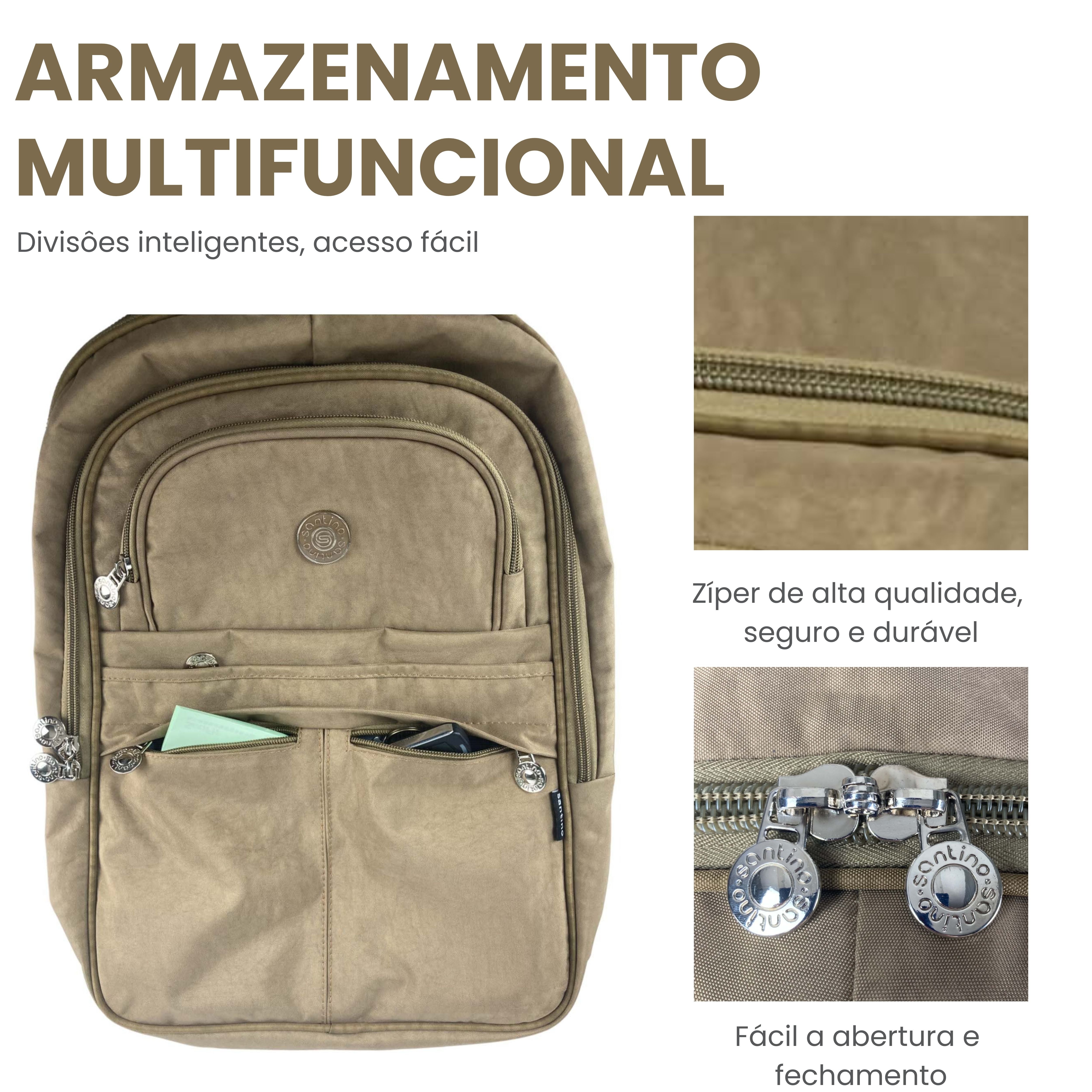 Golden Gate Santino Laptop Backpack - SAC194U - Beige