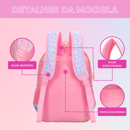 No Limits GirlHero by Santino Children's Backpack - NLM12U47 - Pink