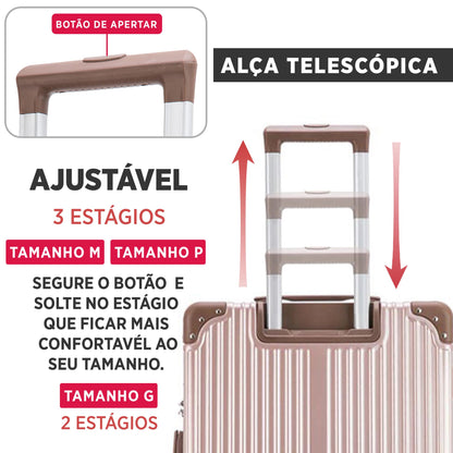 Palazzio 3 Piece 360° Luggage Set Santino PLV191J