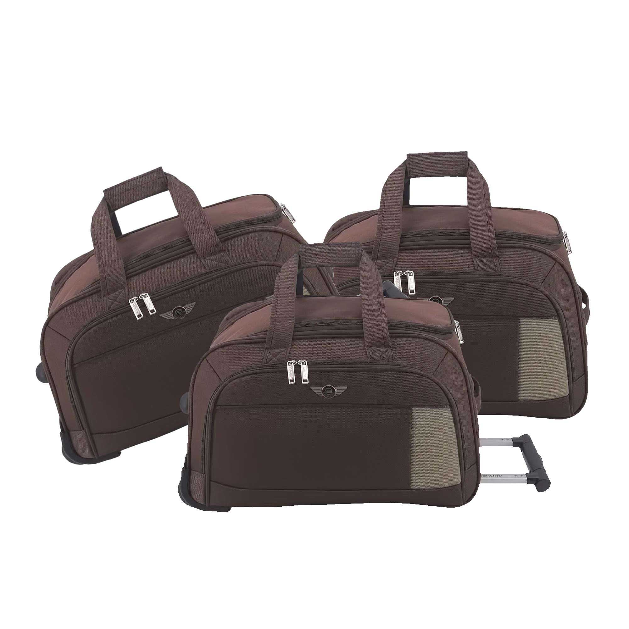 Santino London Polyester 3-piece Travel Bag Set - SLS1J 