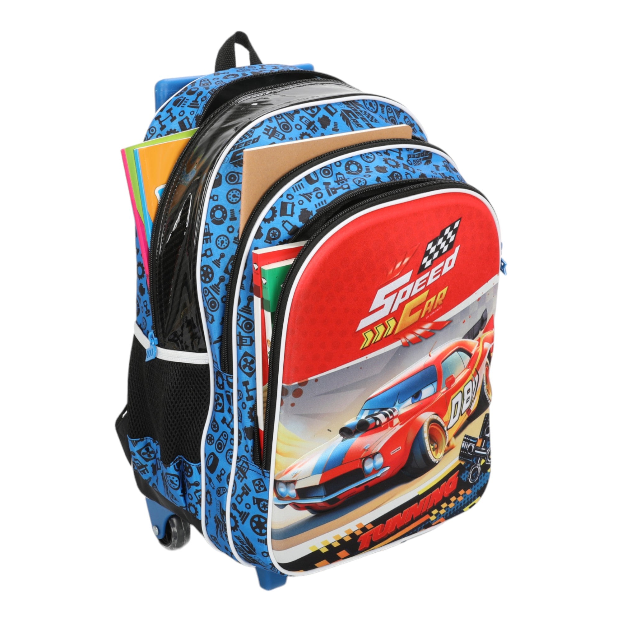 Speed ​​Car Champion by Santino Polyester Kids Kit SCK10U Navy Blue 