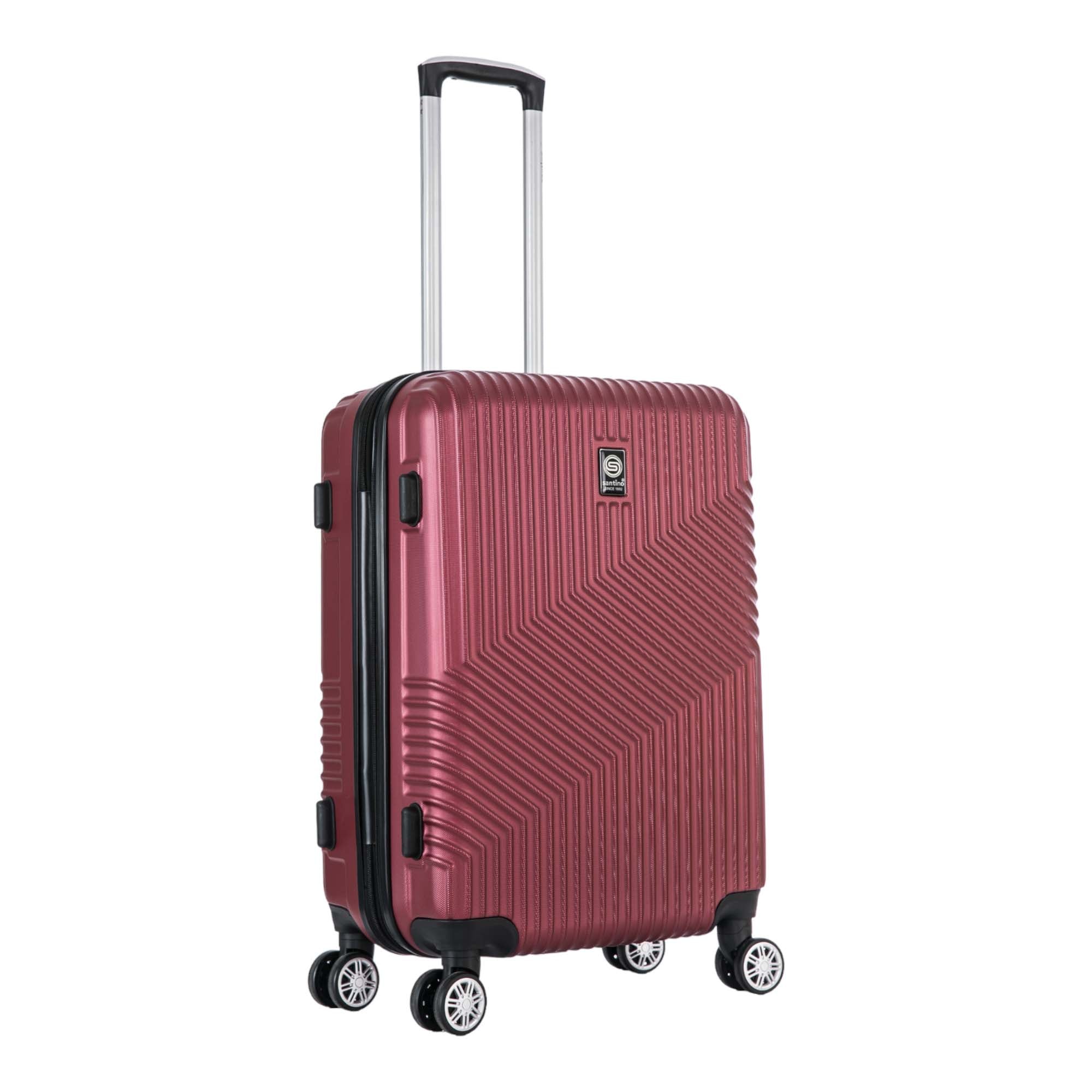 Santino Geometric Rigid 360° Suitcase - ASAV7003M