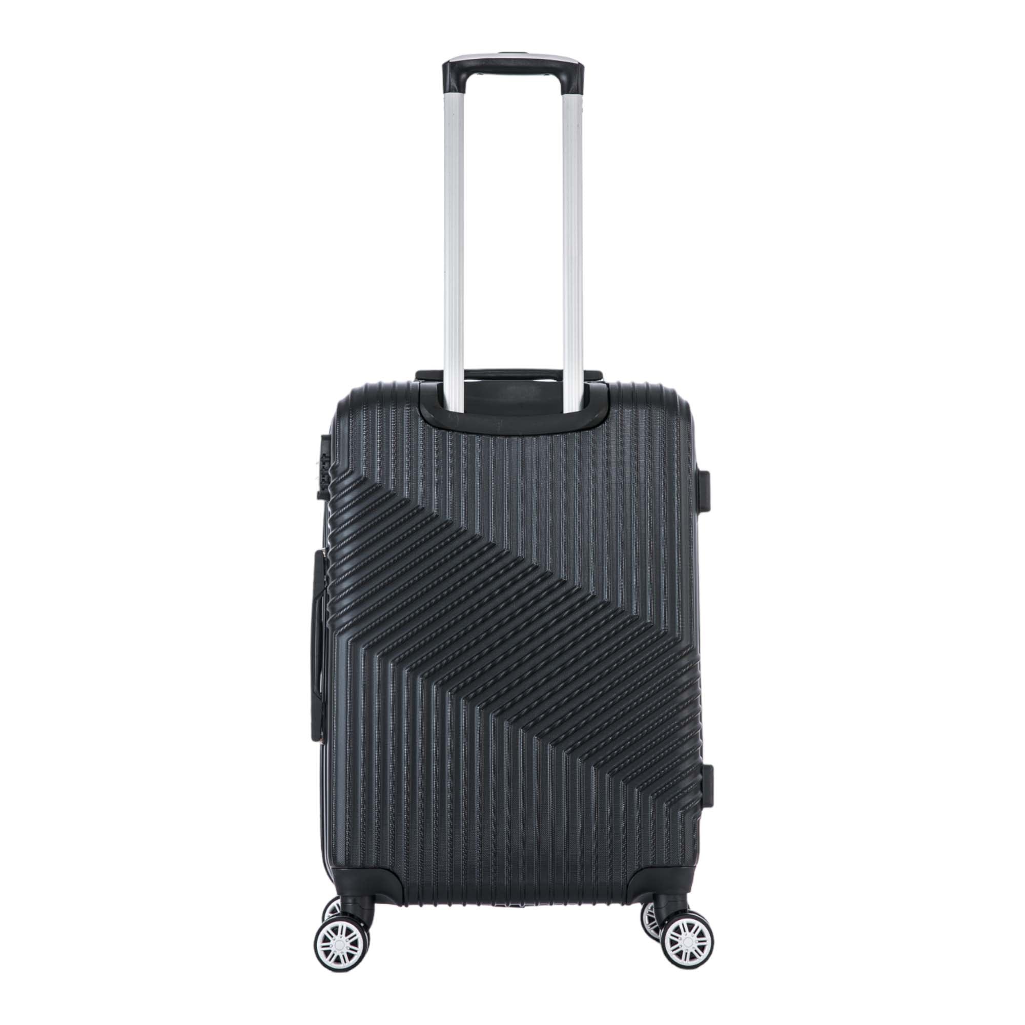 Santino Geometric Rigid 360° Travel Suitcase - ASAV7003G