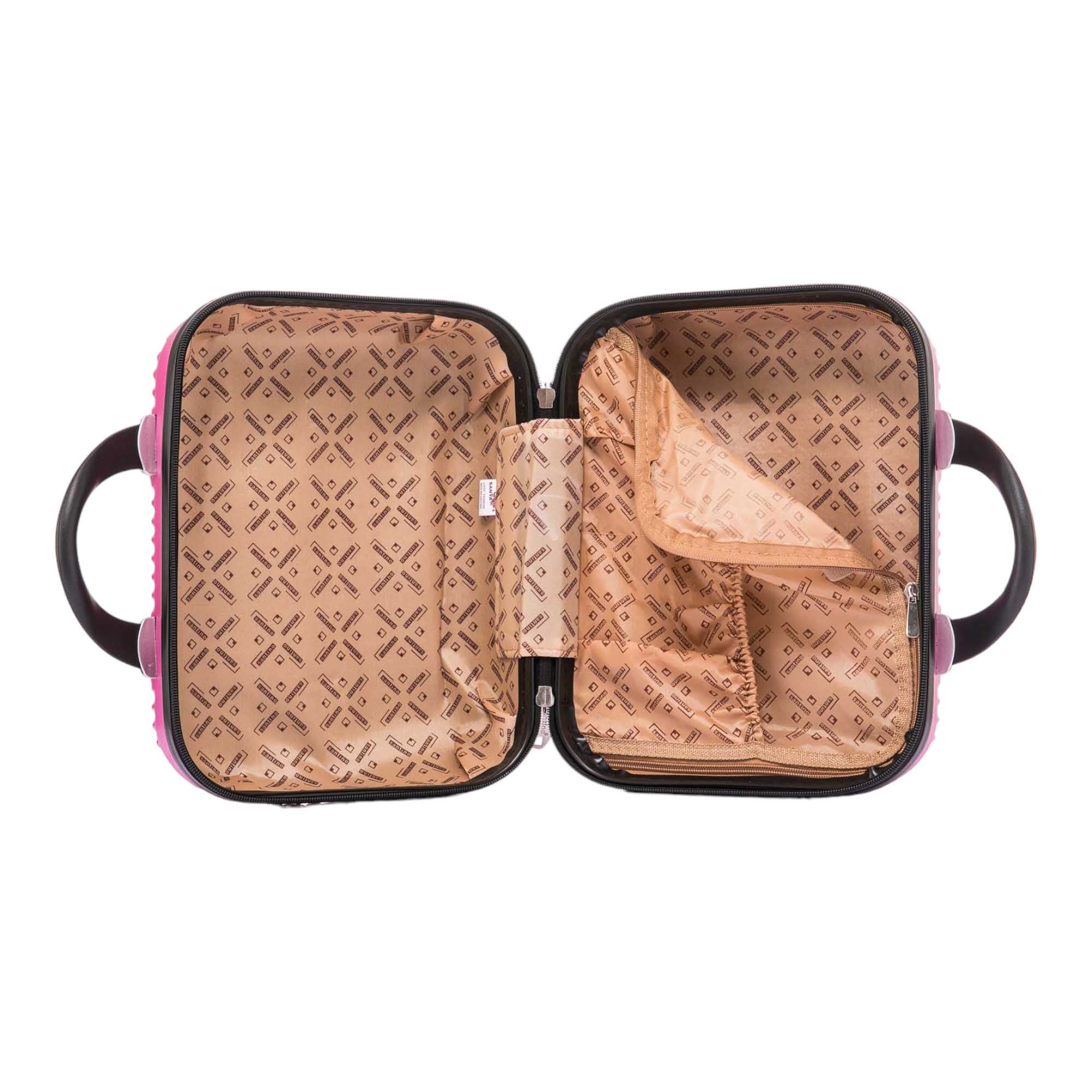 Santino M Geometric Rigid Toiletry Bag - ASAF7003M