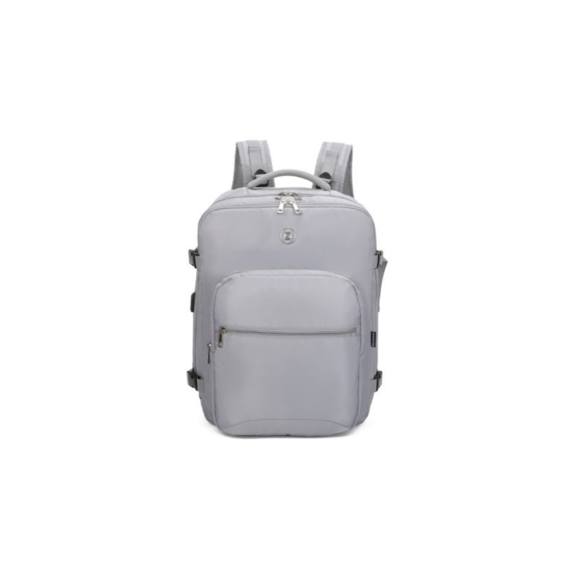 Oslo Pol Santino Laptop Backpack - SAN405U Grey