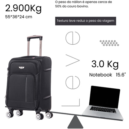 Little Havana Super Light 360° Santino Carry-On Suitcase - ALKV501P