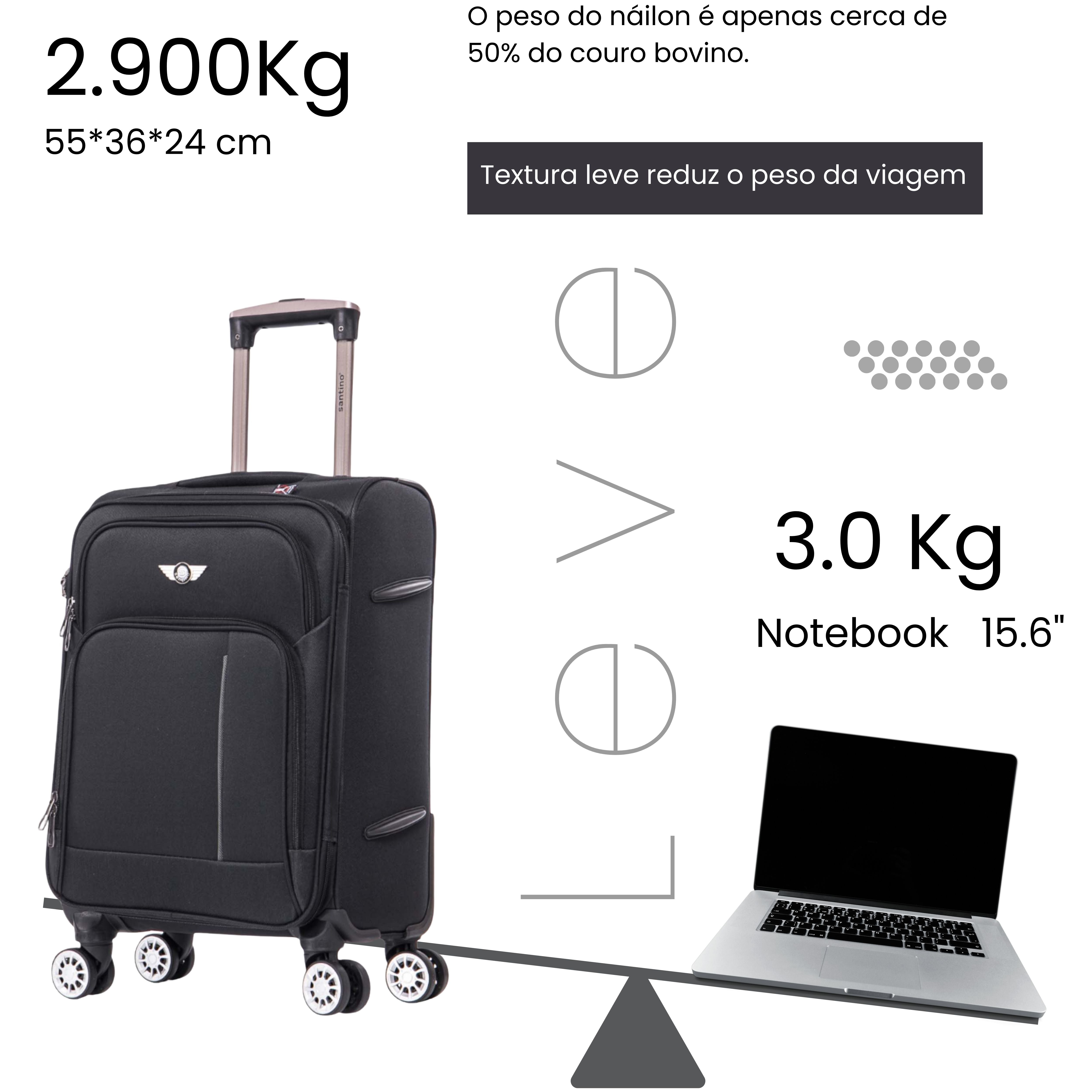 Little Havana Super Light 360° Santino Carry-On Suitcase - ALKV501P