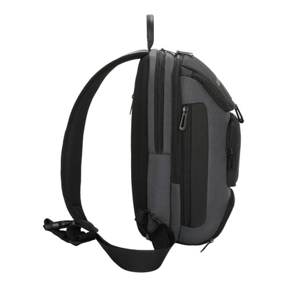 Quinn by Santino Oxford Grey Crossbody Backpack SAN275U