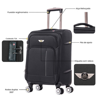 Little Havana Super Light 360° Santino M Travel Bag - ALKV501M