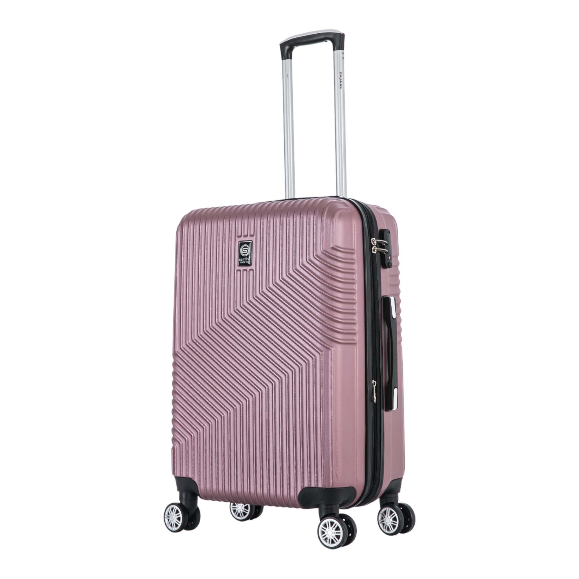 Santino Geometric Rigid 360° Suitcase - ASAV7003M