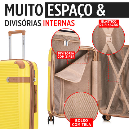 Santino Nice Rigid 360° Suitcase - ABEV407P