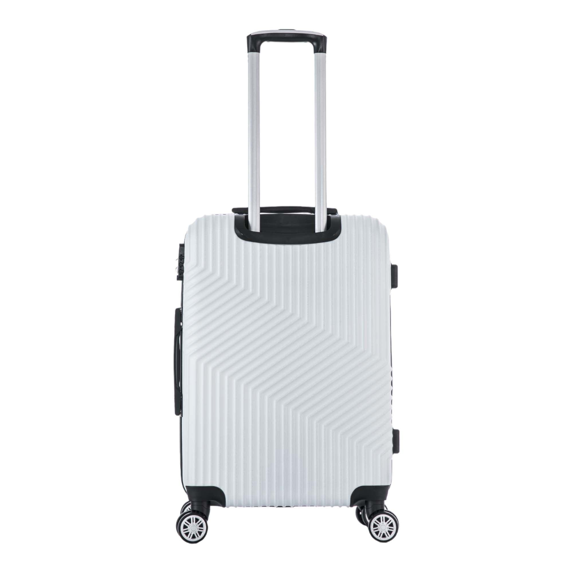Santino Geometric Rigid 360° Travel Suitcase - ASAV7003G