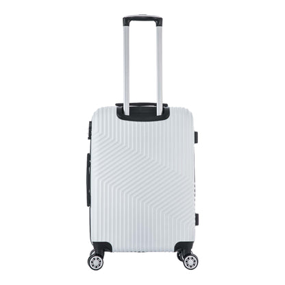 Santino Geometric Rigid 360° Travel Suitcase - ASAV7003G