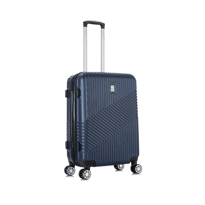 Santino Geometric 3-Piece Rigid 360° Luggage Set - SAV7003J