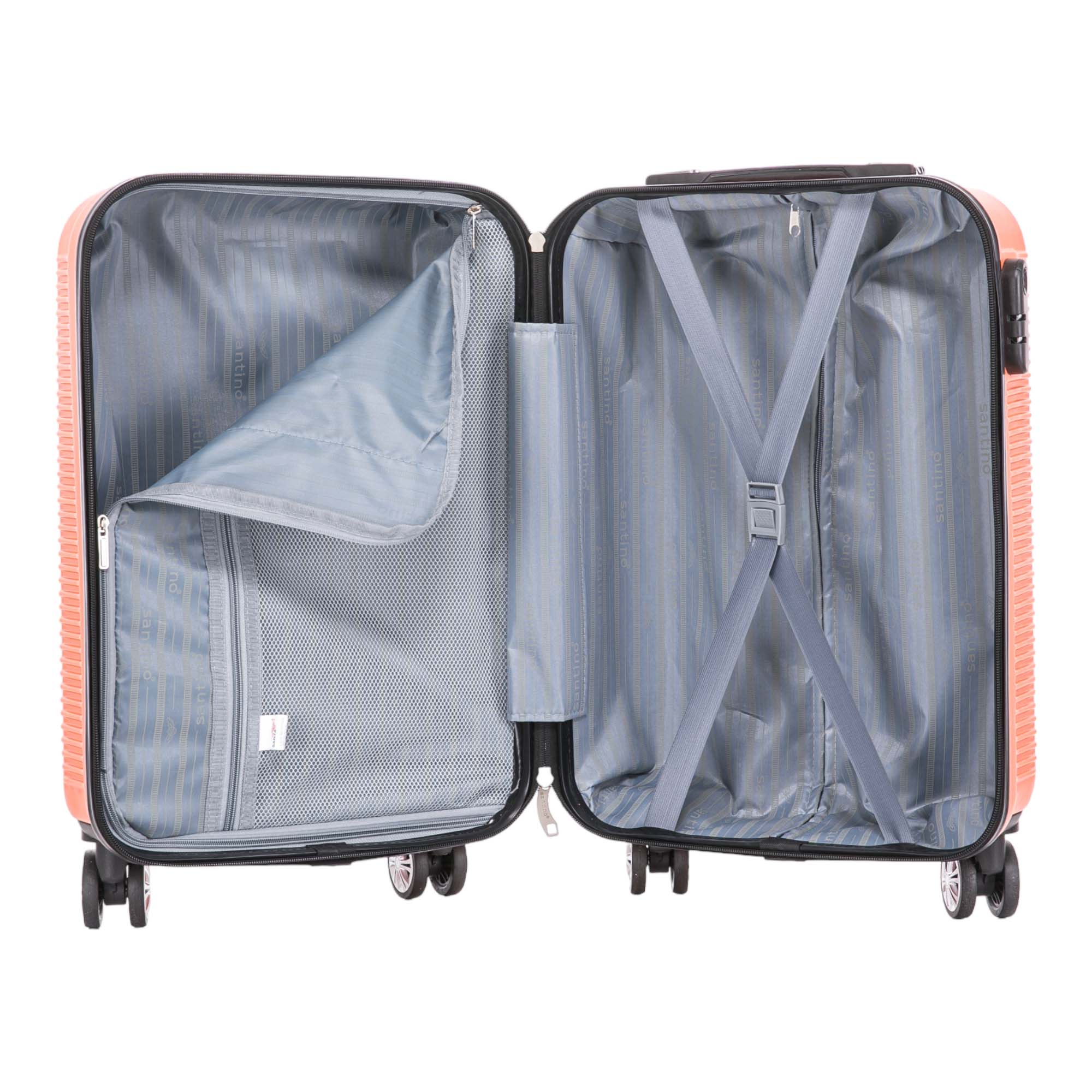 Santino P 4-Wheel 360º Rigid Carry-On Suitcase - AMZV183P