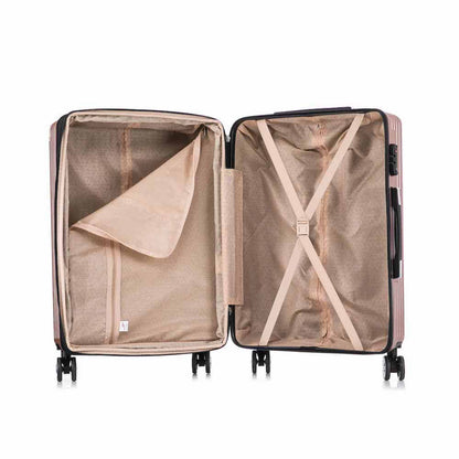 Santino MZV204J 3-Piece Dublin Rigid Luggage Set 360°