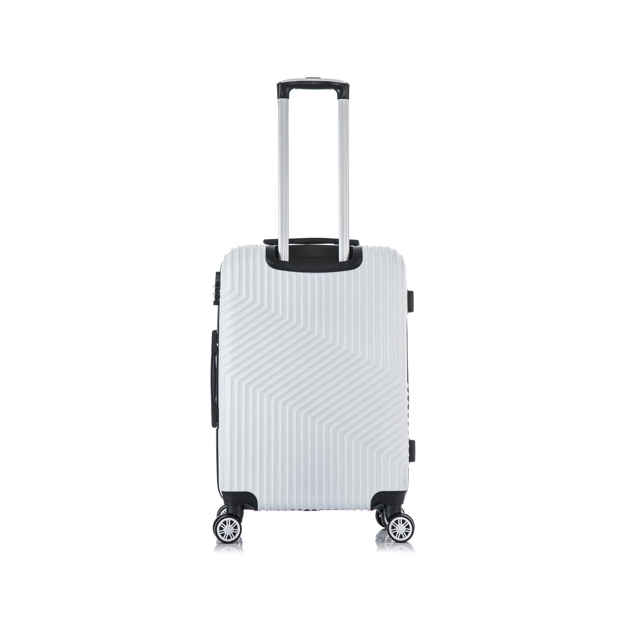 Santino Geometric 3-Piece Rigid 360° Luggage Set - SAV7003J