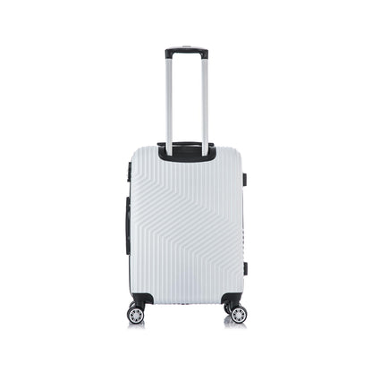 Santino Geometric 3-Piece Rigid 360° Luggage Set - SAV7003J