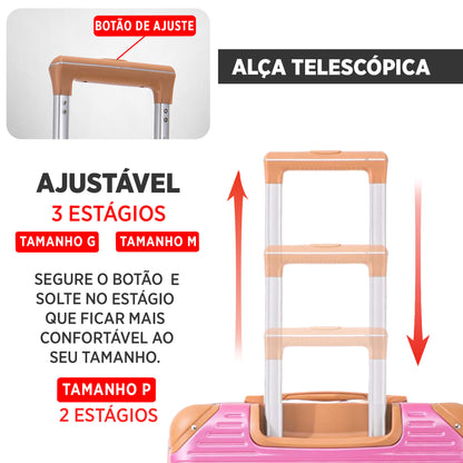 Kabri Rigid 360° Santino G Travel Suitcase - ABEV408G