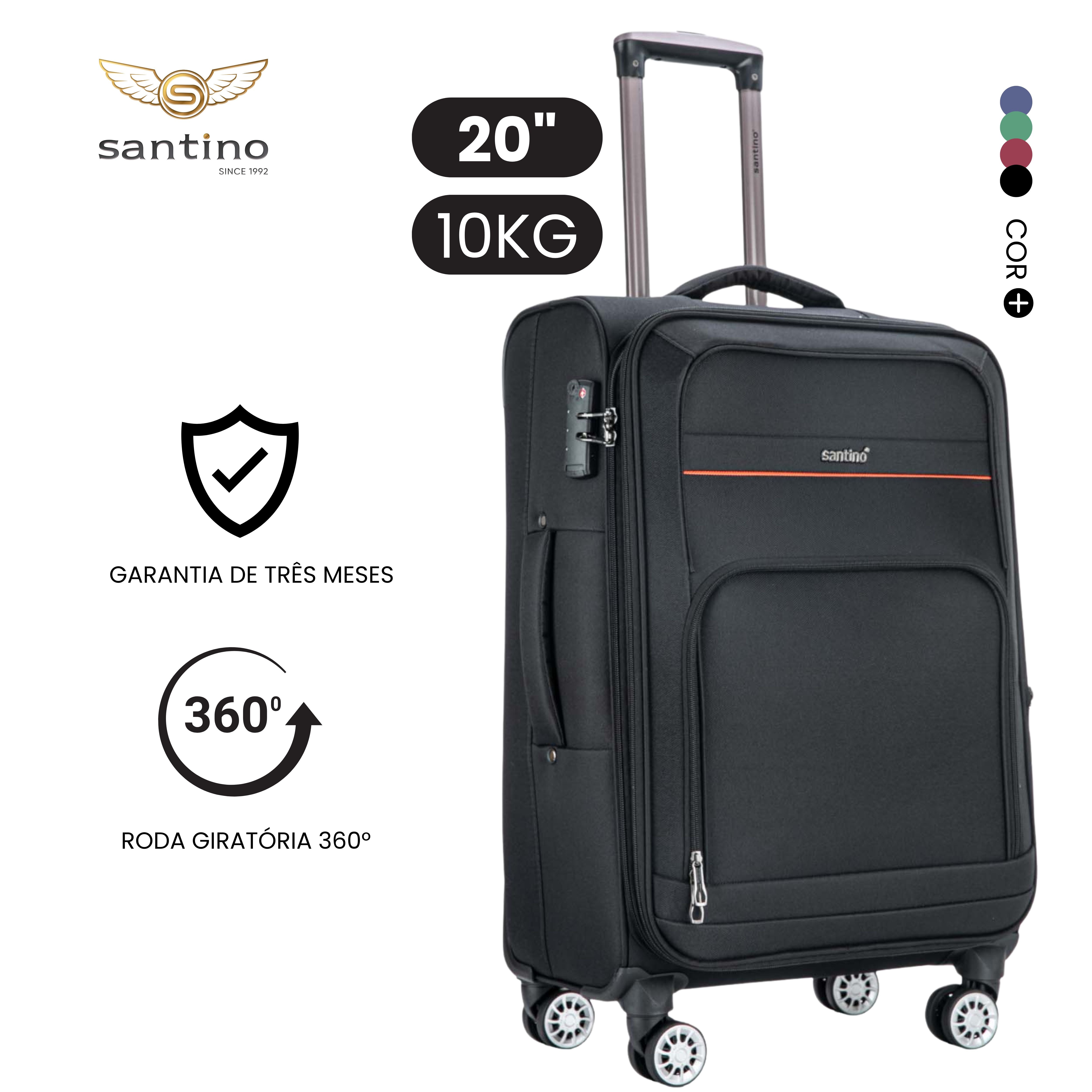 Santino Super Light Hanoi Carry-On Suitcase - ALKV401P