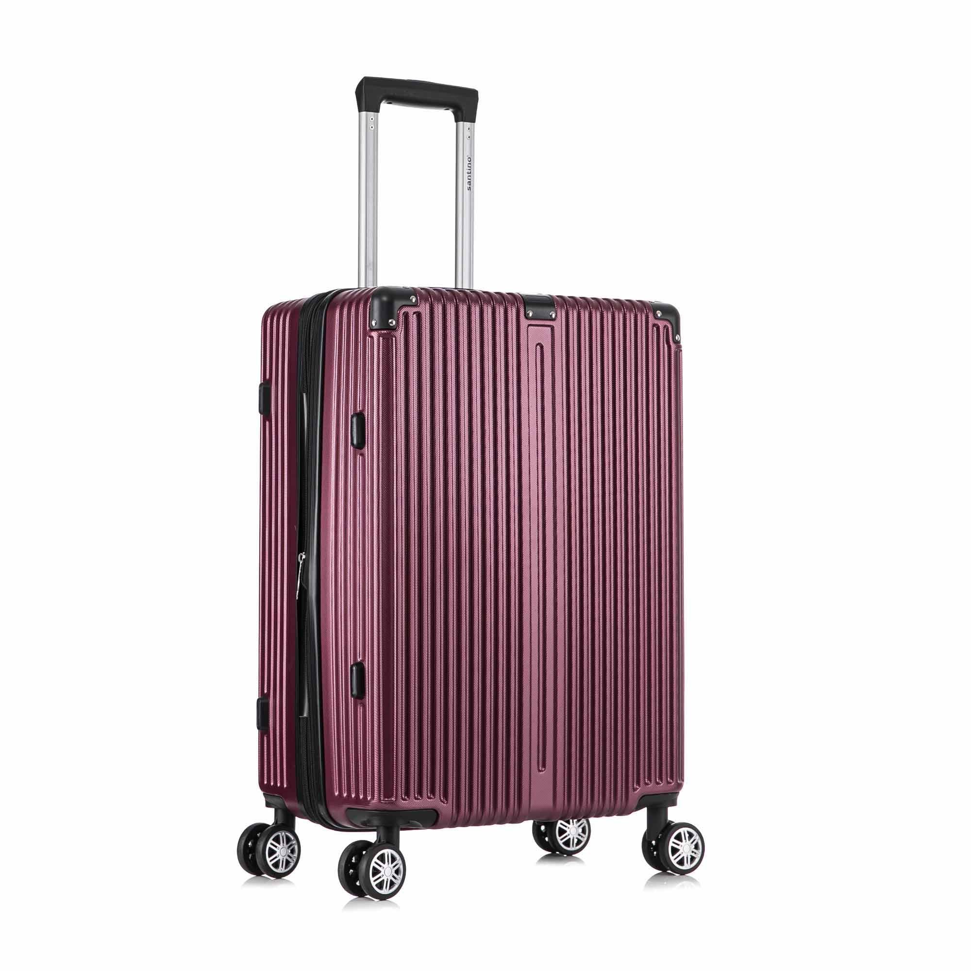 Santino MZV204J 3-Piece Dublin Rigid Luggage Set 360°