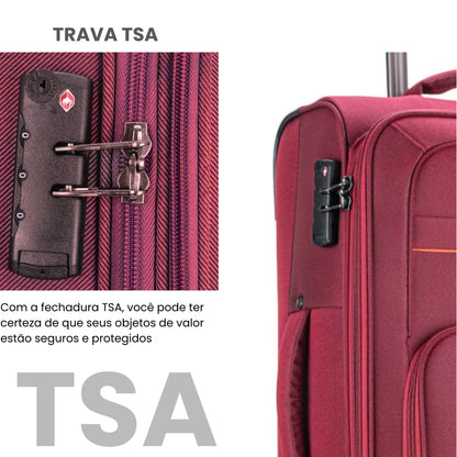 Santino M Super Light Hanoi Travel Bag - ALKV401M