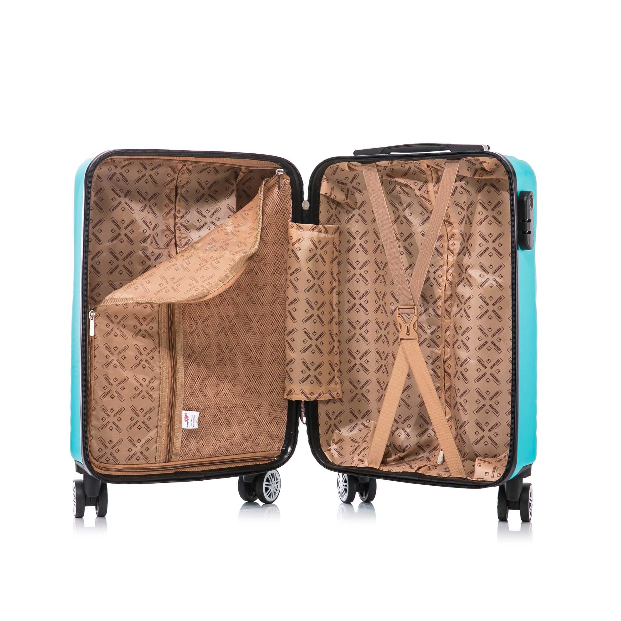 Santino AHSV205P 360° Berlin Hardside Carry-On Suitcase