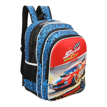 Speed ​​Car Champion by Santino Kids Backpack - SCM10U - Navy Blue