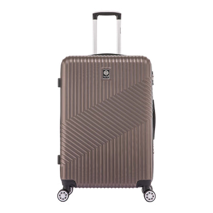 Santino Geometric Rigid 360° Travel Suitcase - ASAV7003G
