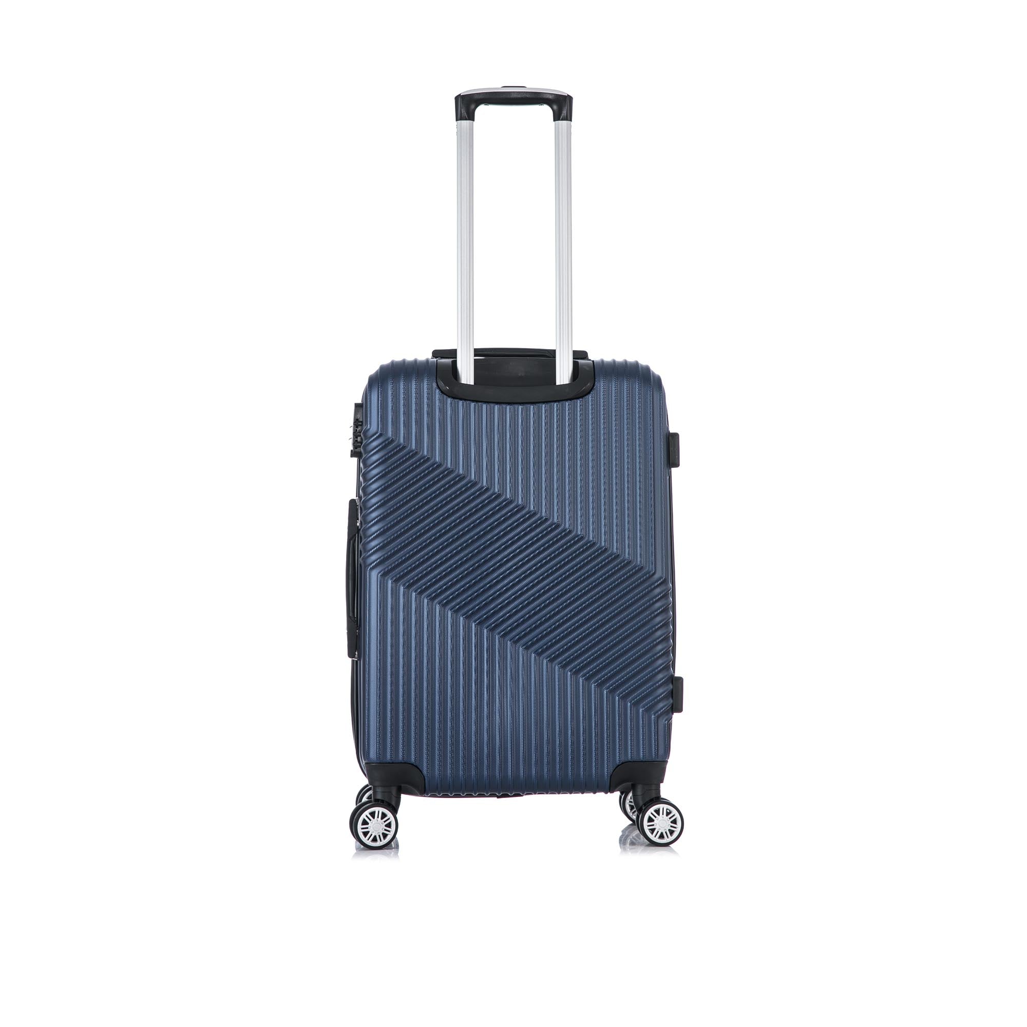 Santino Geometric Rigid 360° Suitcase - ASAV7003M
