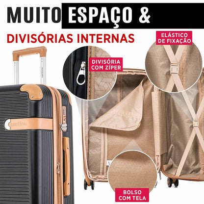 Santino Nice Rigid 360° Suitcase - ABEV407P