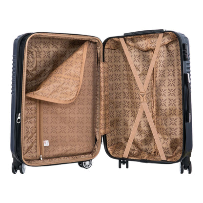 Santino Geometric Rigid 360° Travel Suitcase - ASAV7003G