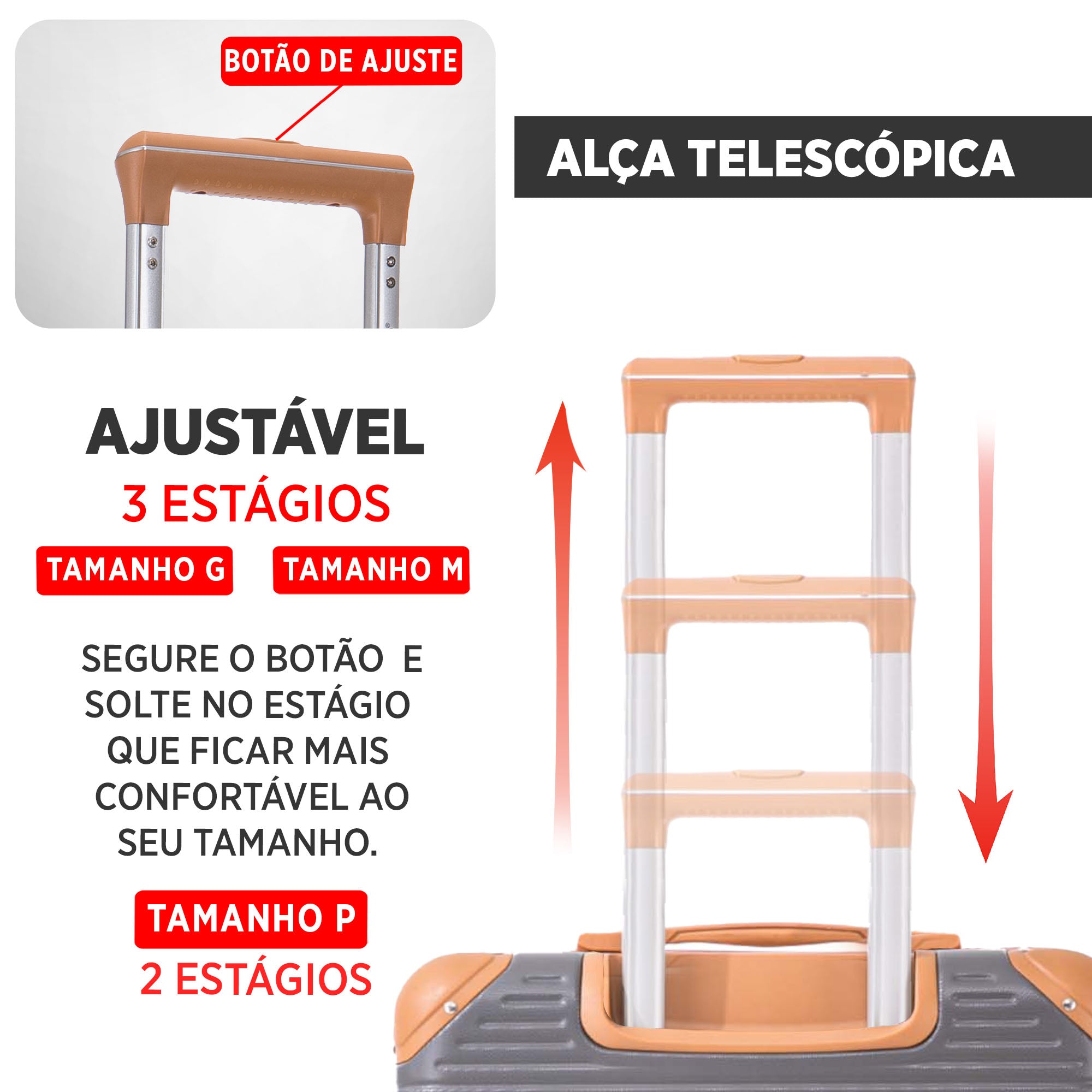 Kabri Rigid 360° Santino G Travel Suitcase - ABEV408G