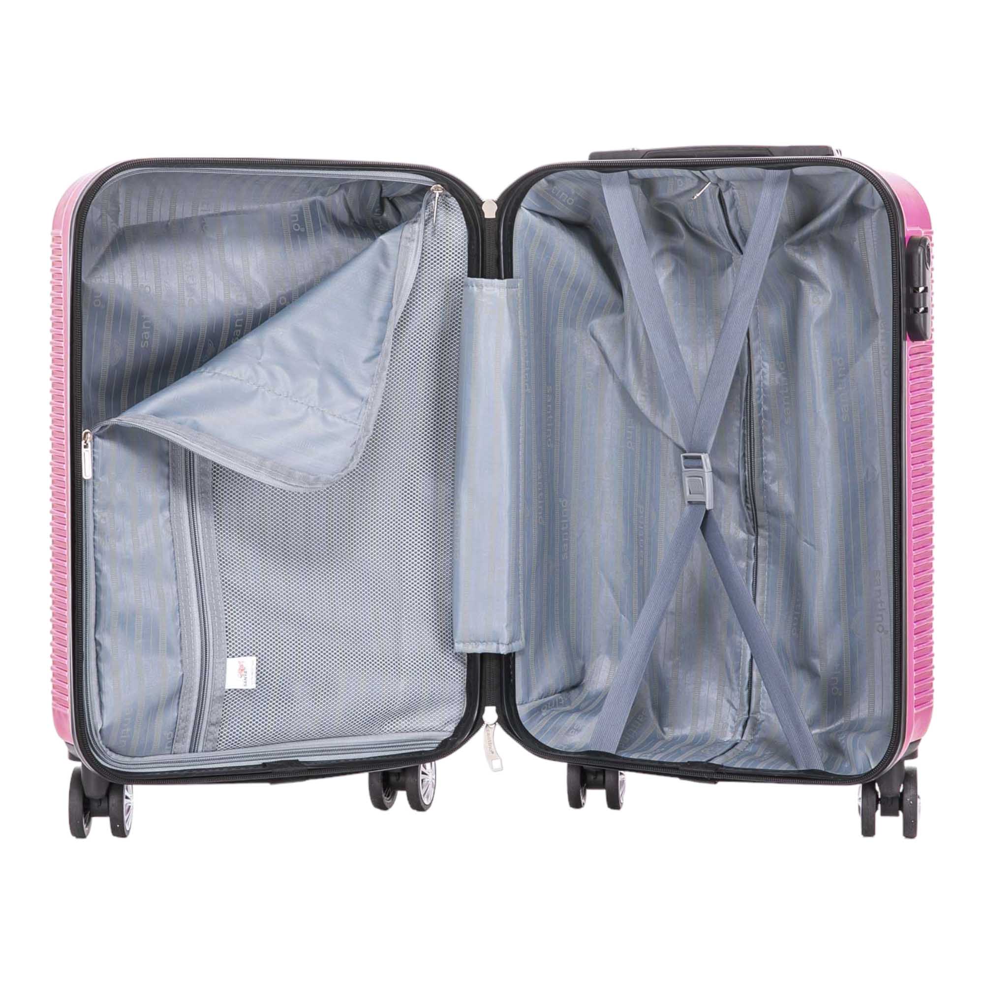 Santino P 4-Wheel 360º Rigid Carry-On Suitcase - AMZV183P
