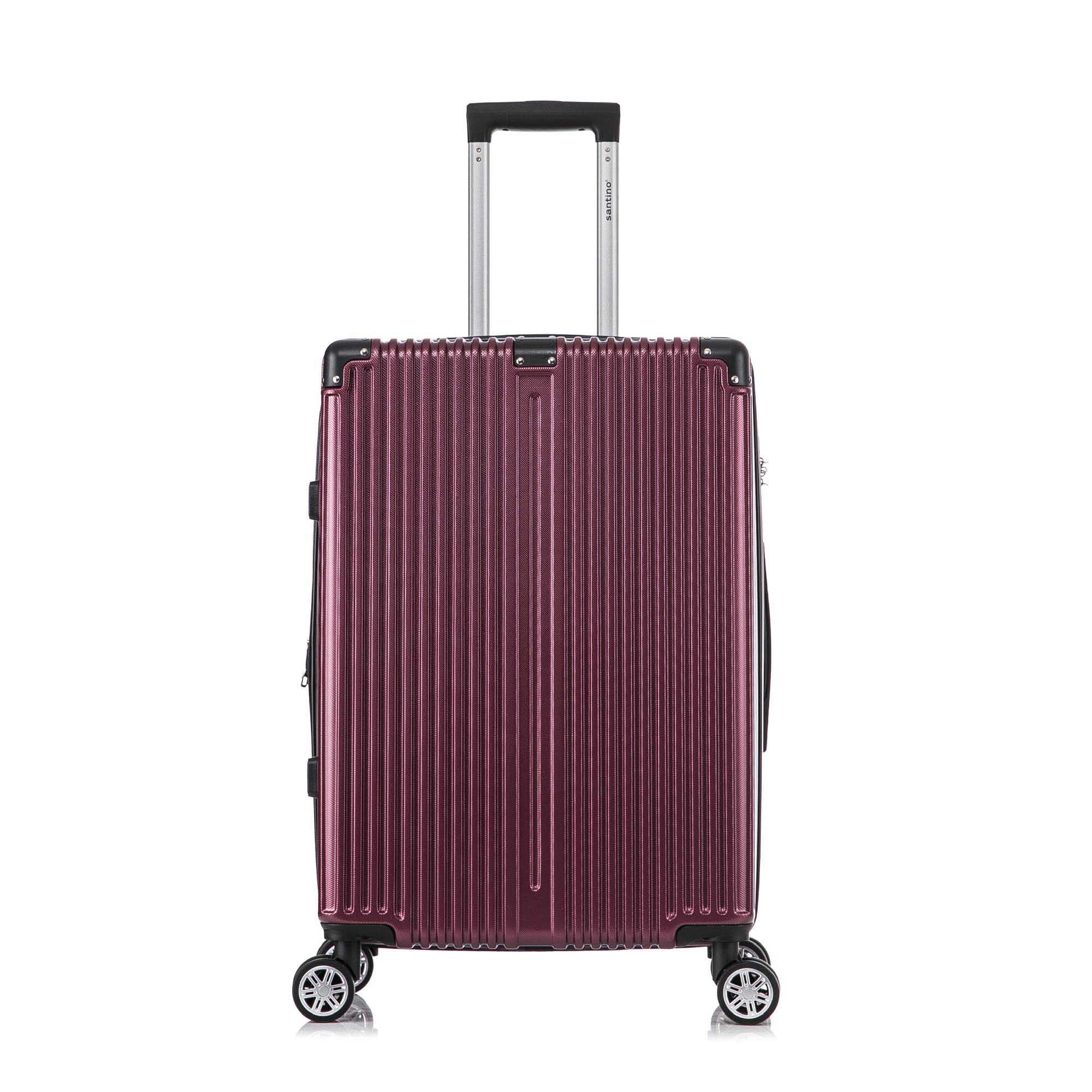 Santino MZV204J 3-Piece Dublin Rigid Luggage Set 360°