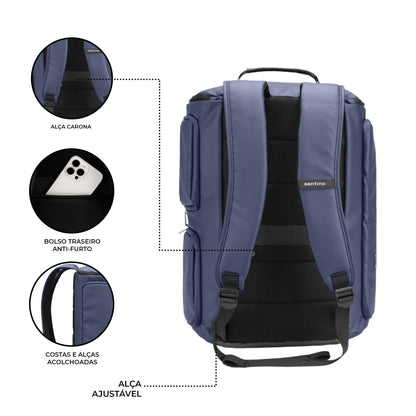 Camping Notebook Urban Strong Santino Blue SAN270U Backpack