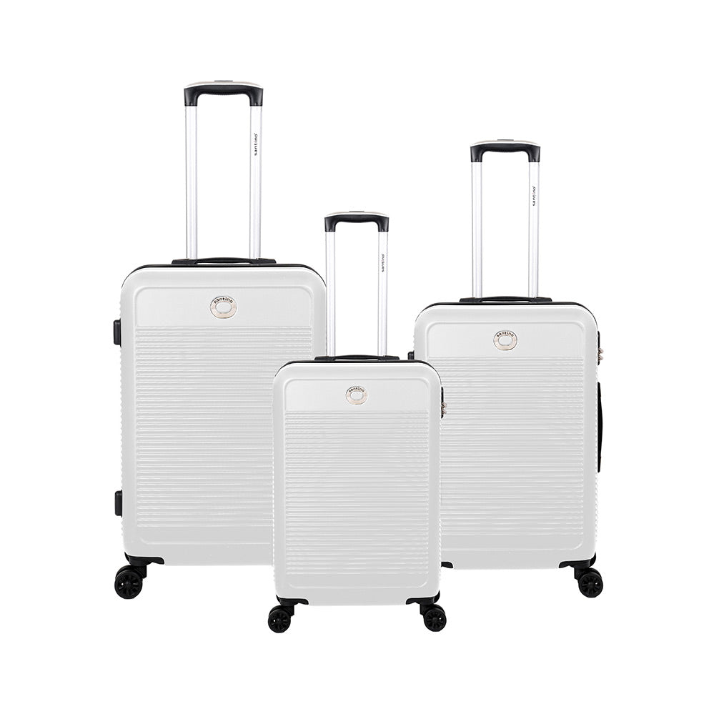 Santino 3-Piece Pisa Rigid 360° Luggage Set - MZV183J
